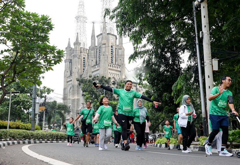 Keseruan Jakarta International 10K, Rute Lewati Ikon Ibu Kota - Bagian 1