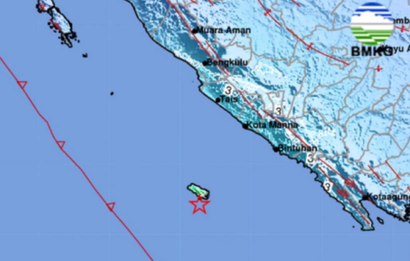 Gempa Terkini Guncang Enggano Bengkulu, Cek Magnitudo dan Pusatnya