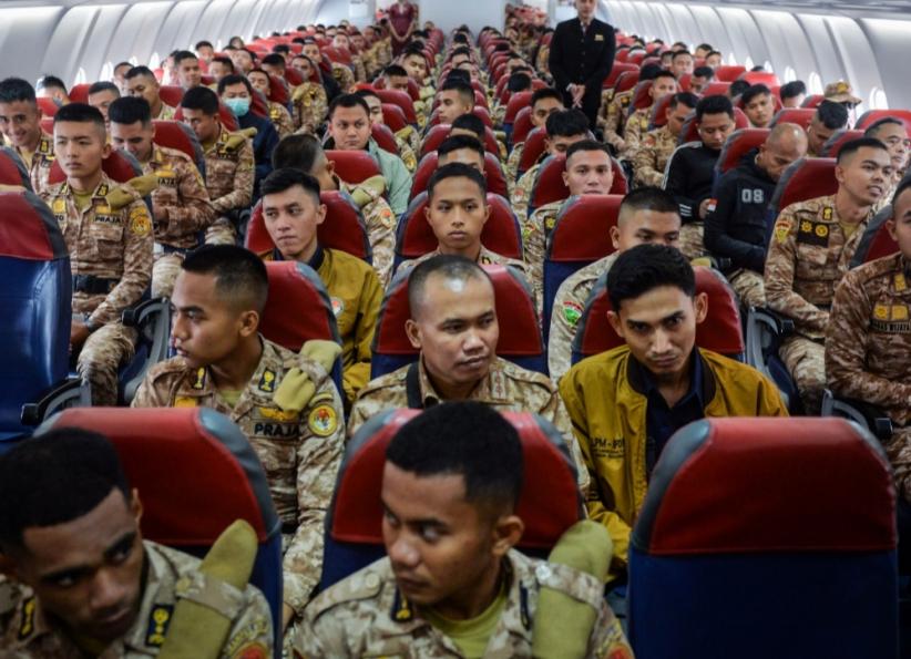 1.138 Praja IPDN Dikerahkan ke Aceh Tamiang Bantu Bersihkan Kantor Terdampak Banjir