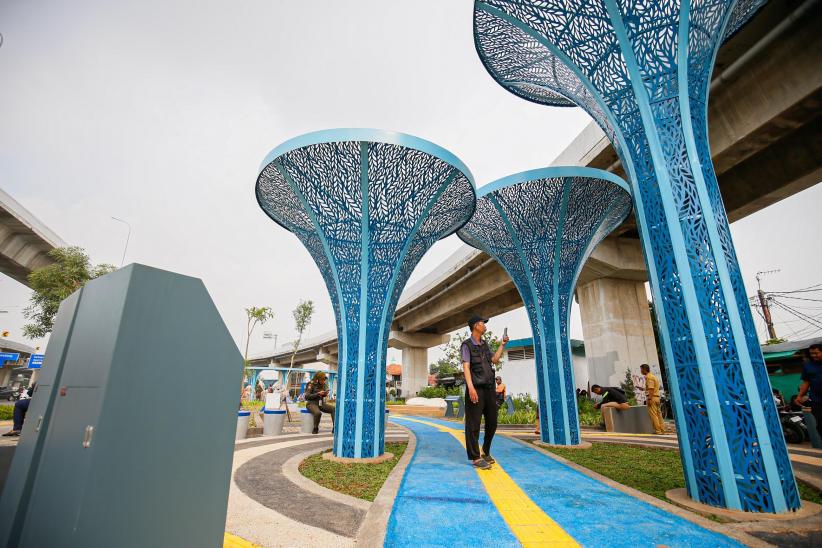 Penampakan Taman Baru di Cakung, Mirip Gardens by The Bay Singapura - Bagian 3
