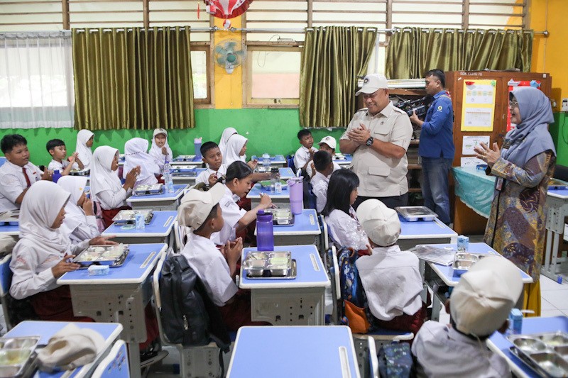 Kepala BGN Cek Penyaluran MBG di SDN Cilincing - Bagian 1