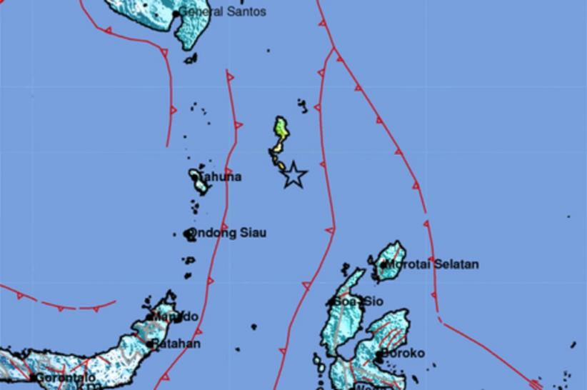 Gempa Hari Ini M 6,5 Guncang Melonguane Sulut, Tidak Berpotensi Tsunami