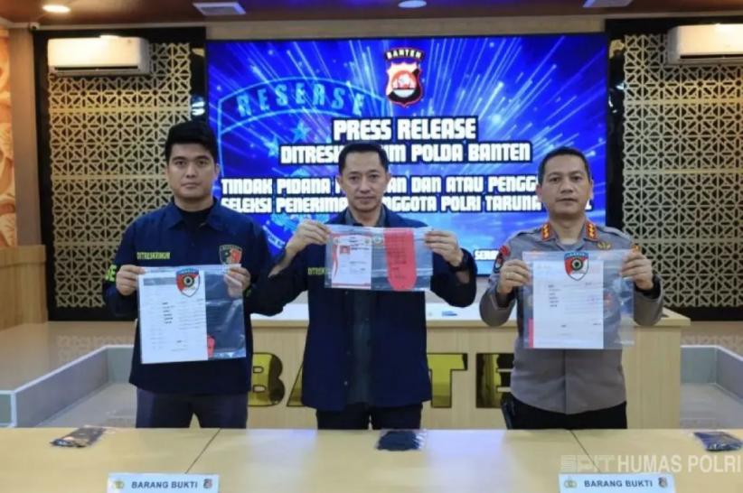Penipuan Akpol Rp1 Miliar, Pria di Banten Ditangkap Janjikan Kelulusan Taruna
