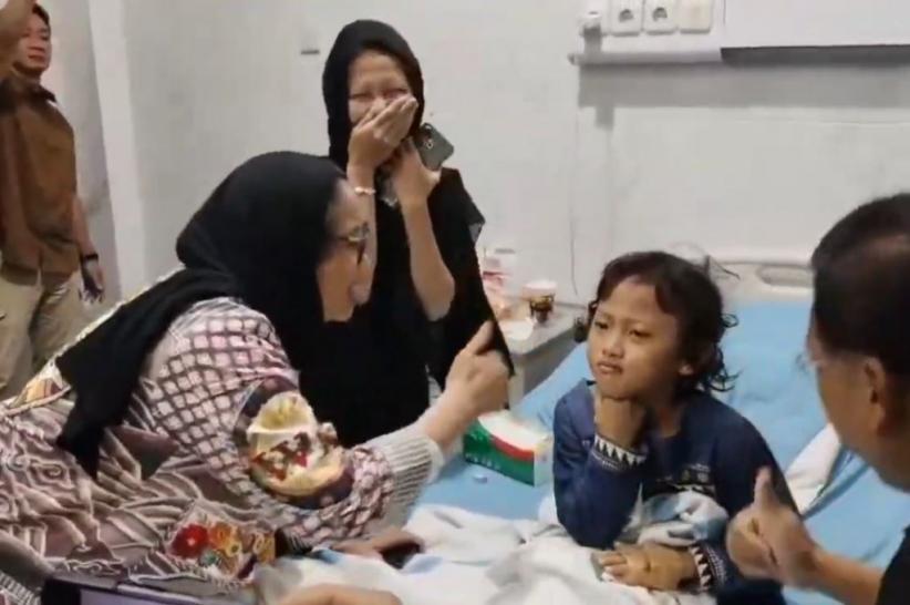 Wakil Kepala BGN Jenguk Pasien Diduga Korban Keracunan MBG di Grobogan