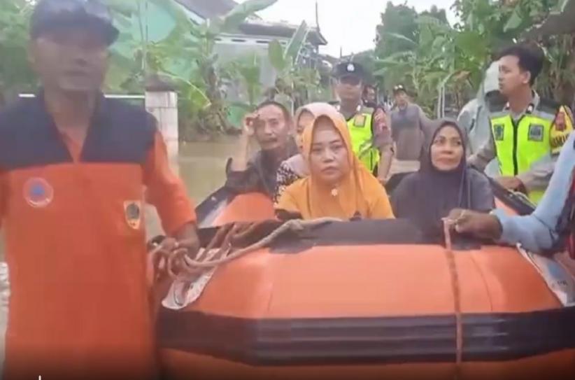 Banjir Luapan Sungai Comal Rendam 2 Kecamatan di Pemalang, Ketinggian Air 1 Meter