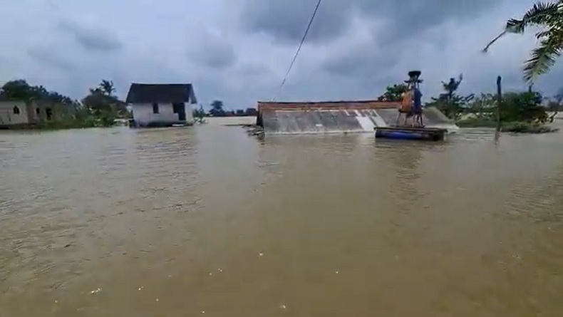 Banjir Karawang Tak Pernah Selesai, Dedi Mulyadi Minta Warga Mau Direlokasi