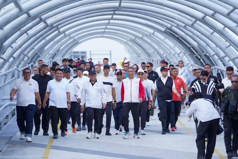 Gubernur Pramono Anung Resmikan Groundbreaking JPO JIS-Ancol - Bagian 1