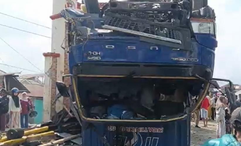 Kronologi Kecelakaan Beruntun di Tanah Datar Tewaskan 5 Orang, Trailer Diduga Rem Blong