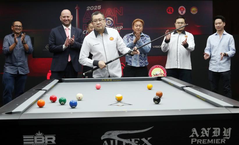 Hary Tanoesoedibjo Hadiri Pembukaan 2025 Asian Pool Championship - Bagian 1