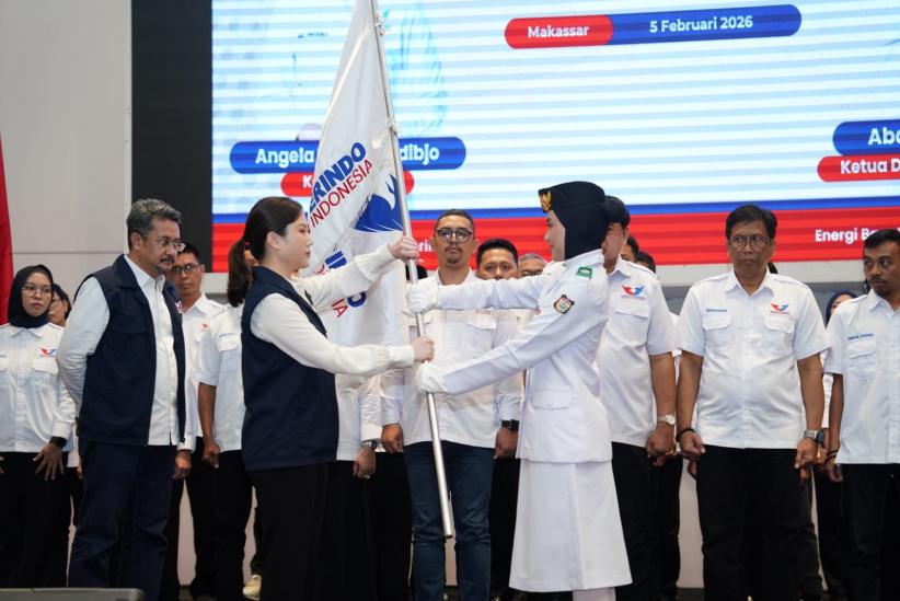 Momen Angela Tanoesoedibjo Kukuhkan Pengurus DPW Partai Perindo Sulawesi Selatan - Bagian 2