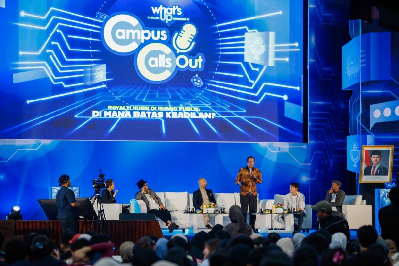 Menteri Hukum dan Musisi Diskusi soal Royalti Musik di Kampus UI - Bagian 2