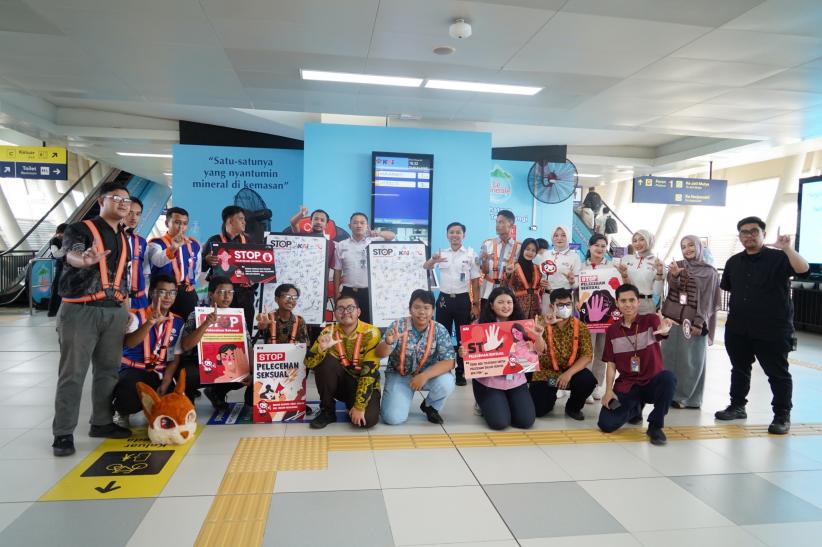 LRT Jabodebek Gelar Sosialisasi Anti Pelecehan di Stasiun Dukuh Atas - Bagian 2