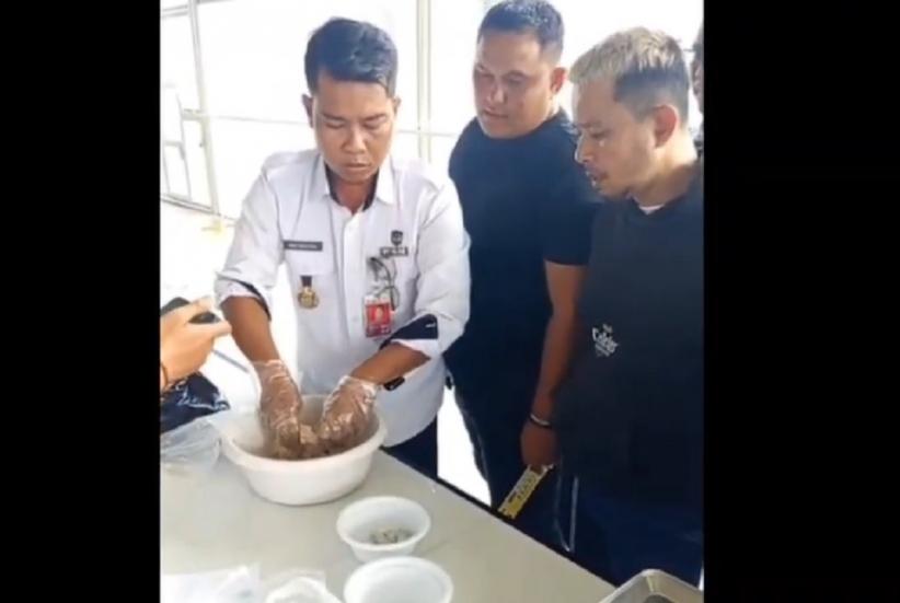Petugas Lapas Pangkalpinang Gagalkan Penyelundupan Sabu dalam Bakso