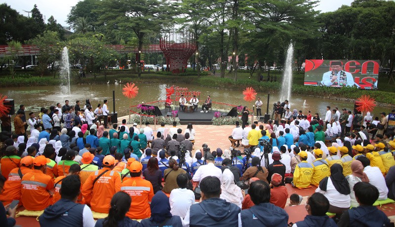 Gubernur Pramono Anung dan Wagub Rano Karno Diskusi di Taman Bendera Pusaka - Bagian 5