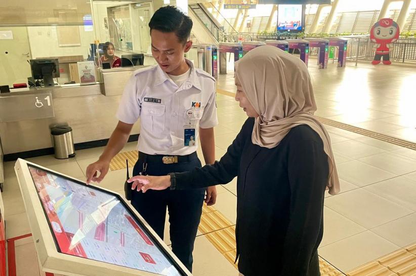 Transformasi Digital LRT Jabodebek, Tujuh Stasiun Dilengkapi Layar Interaktif - Bagian 2