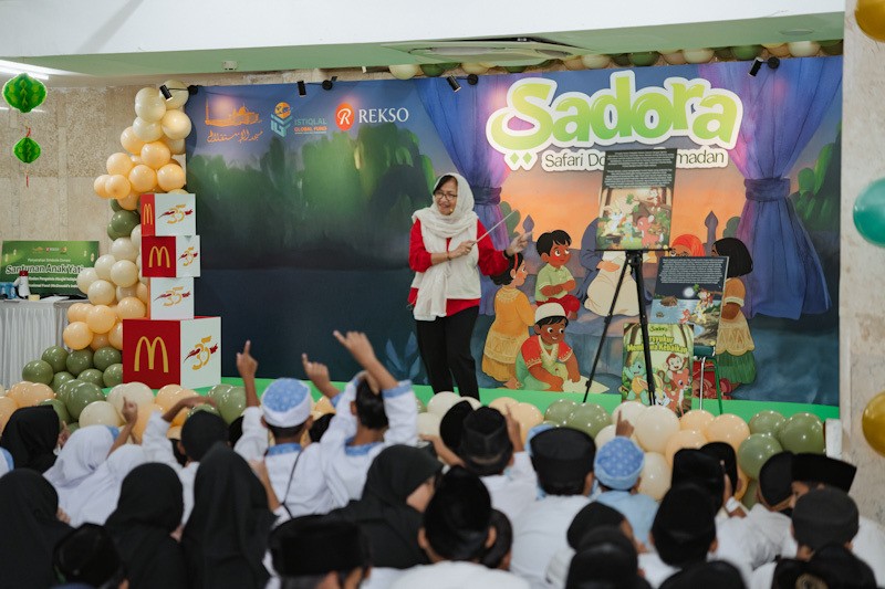 500 Anak Ikuti Safari Dongeng Ramadan di Masjid Istiqlal - Bagian 1
