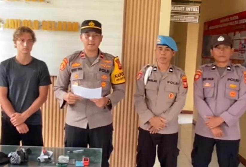 Perampok Tas Bule Prancis di Halmahera Barat Ditangkap gegara Tekan Tombol SOS