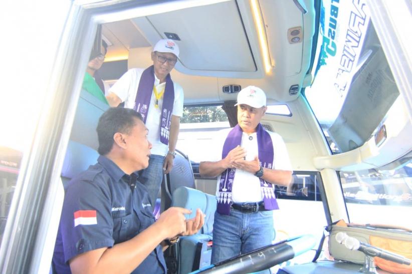 Ratusan Pemudik Pulang Kampung pada Program Mudik Nyaman Bersama 2026 - Bagian 1