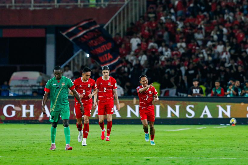 Selebrasi Beckham Putra Jebol Gawang Saint Kitts and Nevis  - Bagian 4