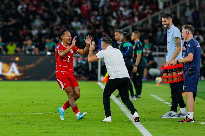 Selebrasi Beckham Putra Jebol Gawang Saint Kitts and Nevis  - Bagian 2