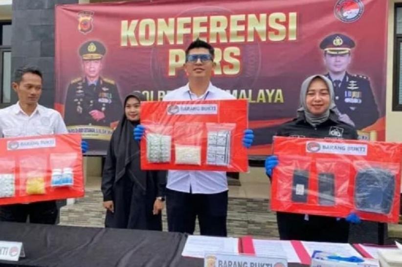 Polisi Bongkar 5 Kasus Peredaran Obat Keras di Tasikmalaya, 6 Pengedar Ditangkap