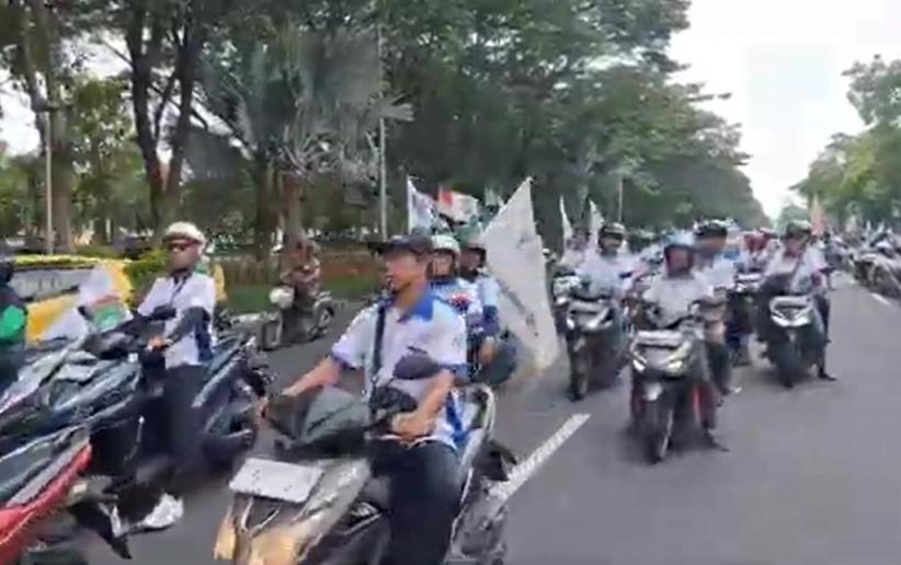 May Day di Surabaya, Buruh Kepung Kantor Gubernur Jatim Tuntut Hapus Outsourcing