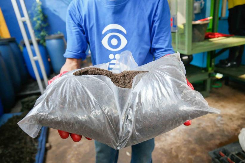 Fasilitas Pengolahan Sampah Organik Pasar Kramat Jati Beroperasi Lagi - Bagian 3