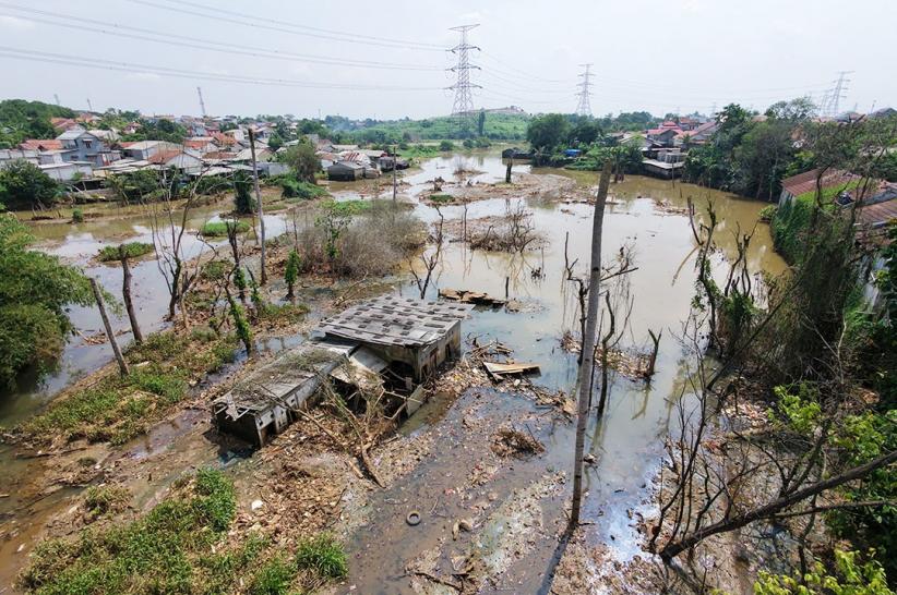 Banjir 3 Tahun di Cipayung Depok Belum Surut, Longsoran Sampah TPA Pemicunya - Bagian 1