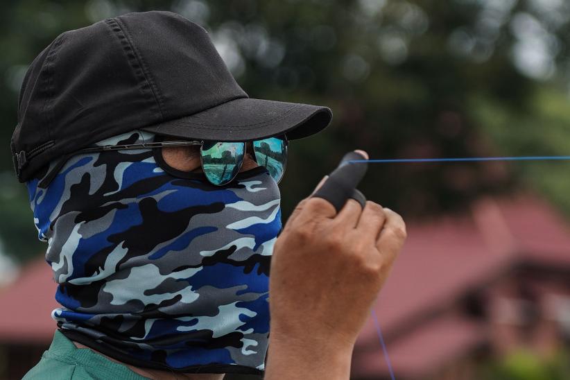 Keseruan Lomba Layangan Aduan di Palembang - Bagian 4
