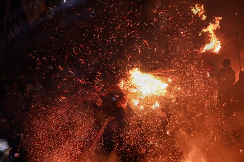 Tradisi Perang Obor di Desa Tegalsambi Jepara - Bagian 1