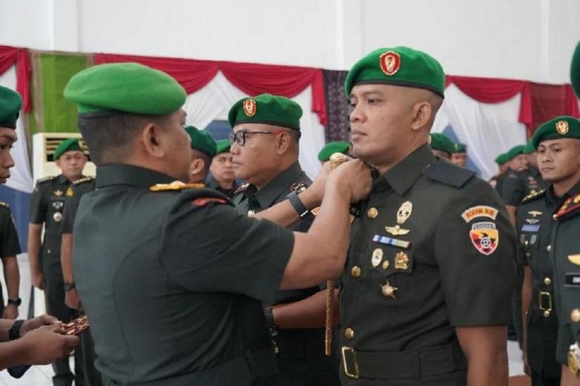 Dilantik Danrem, Letkol Bambang Heryanto Jadi Dandim Kodim 1618 TTU