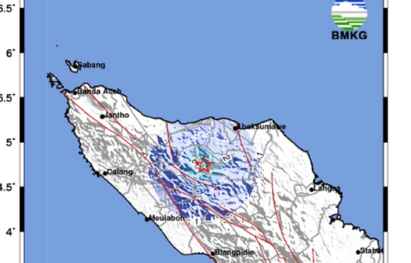 Gempa Hari Ini M 4,2 Guncang Bener Meriah Aceh, Getaran Terasa hingga Takengon