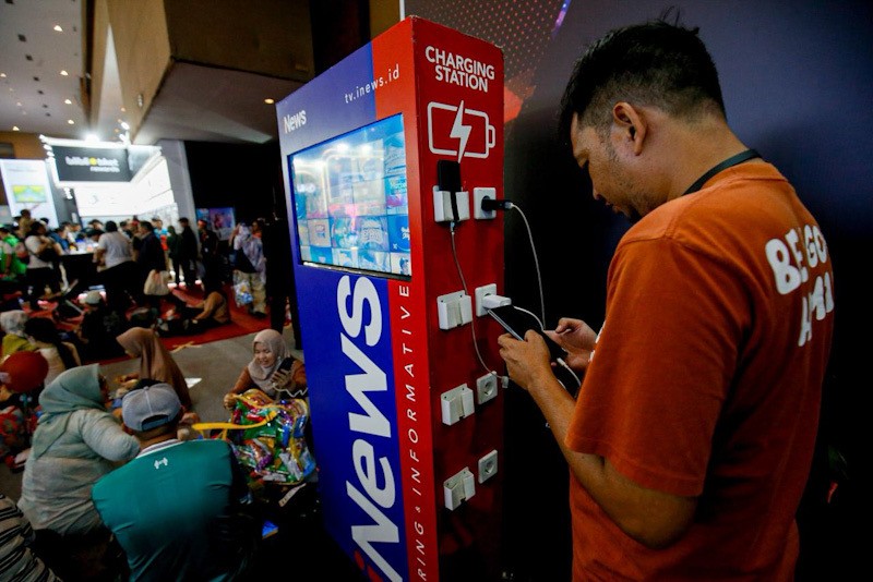 Booth iNews Media Group Ramaikan Jakarta Fair 2026 - Bagian 3