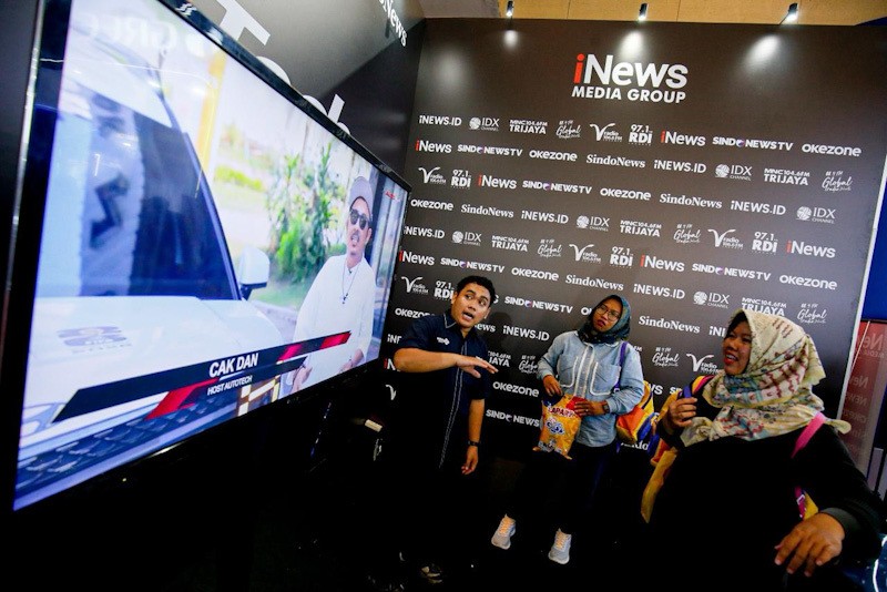 Booth iNews Media Group Ramaikan Jakarta Fair 2026 - Bagian 1