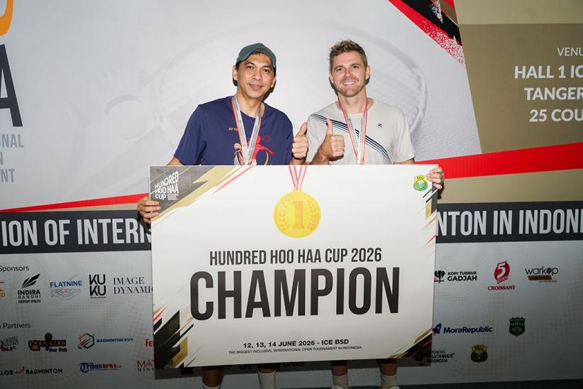HUNDRED HOO HAA CUP 2026 Resmi Ditutup, Satukan Pebulutangkis dari 14 Negara - Bagian 4
