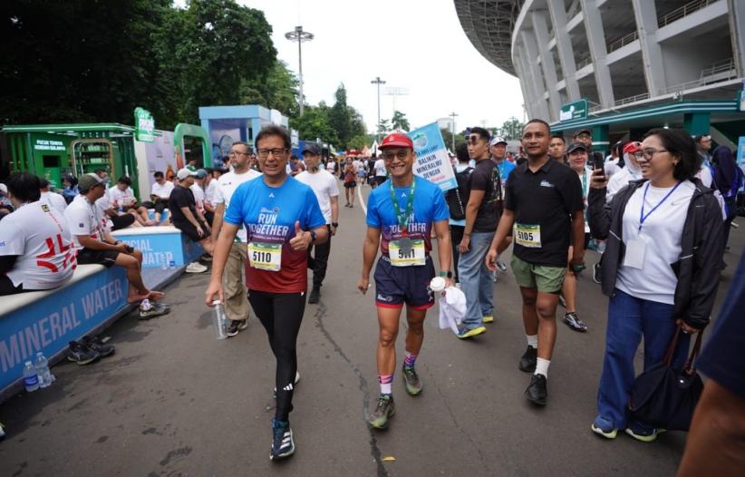 Potret Menkes dan Direktur BTN Jadi 