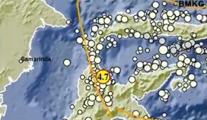 Gempa Terkini M 4,7 Guncang Sigi Sulteng, Titik Pusat di Darat 5 Km