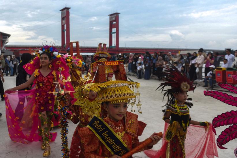 Palembang Fashion Carnival Dimeriahkan Warga Binaan Lapas Perempuan - Bagian 1