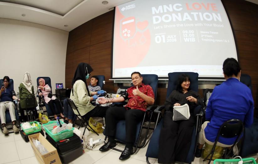 MNC Love Donation, Ratusan Karyawan MNC Group Antusias Ikuti Donor Darah - Bagian 1