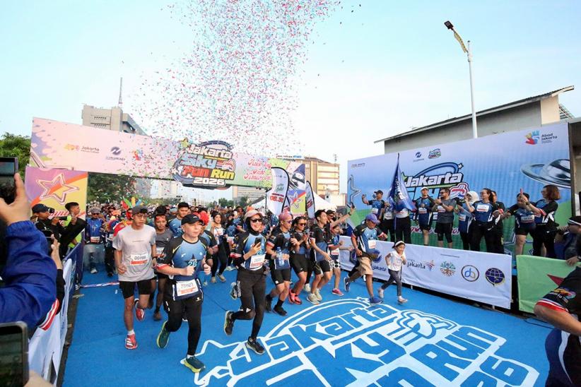 MNC Life Lindungi 5.000 Peserta Jakarta Sky Fun Run 2026 - Bagian 1