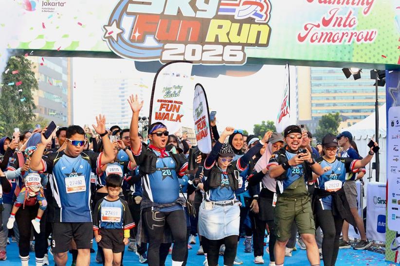 MNC Life Lindungi 5.000 Peserta Jakarta Sky Fun Run 2026 - Bagian 2