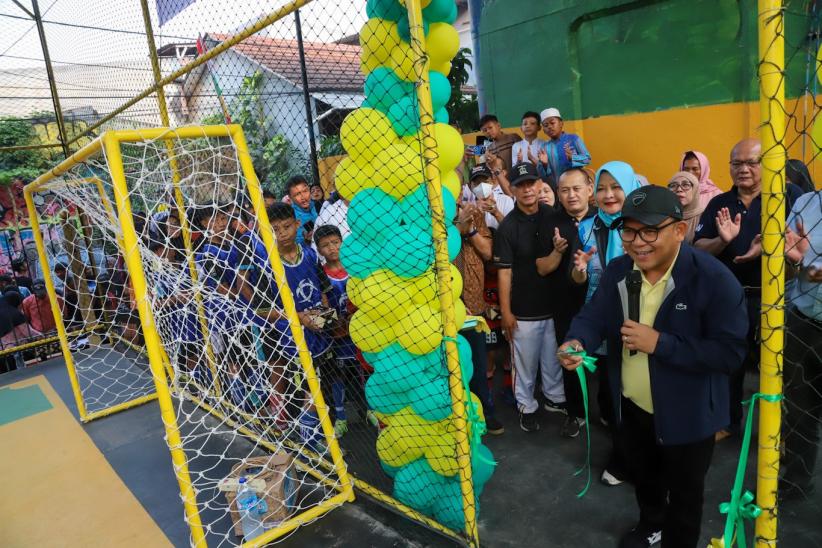 Lapangan Serbaguna RW 09 Menteng Diresmikan, Warga Didorong Aktif Berolahraga - Bagian 4