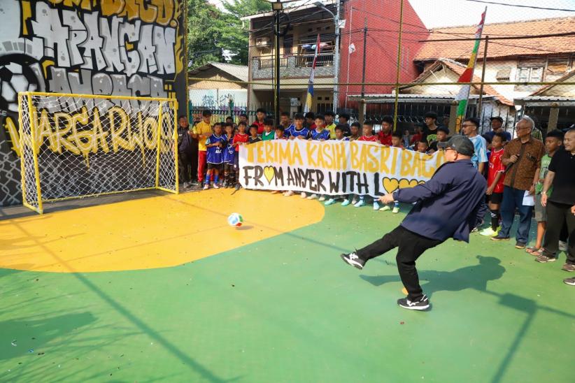 Lapangan Serbaguna RW 09 Menteng Diresmikan, Warga Didorong Aktif Berolahraga - Bagian 3
