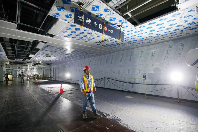 Melihat Progres Pembangunan Stasiun MRT Monas - Bagian 5