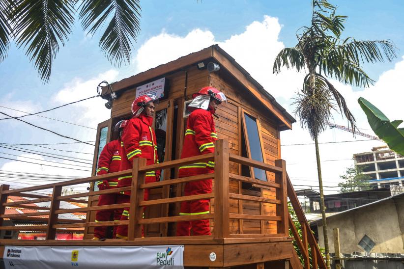 Melihat Posko Siaga Kebakaran Jadi Sistem Peringatan Dini Bencana - Bagian 1