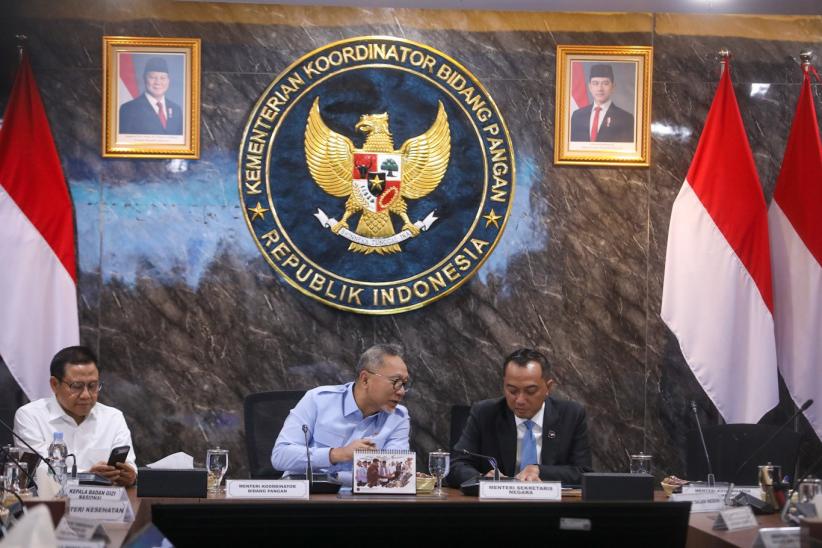 Tiga Menteri Rakor Bahas Refocusing Penerima Manfaat MBG - Bagian 1