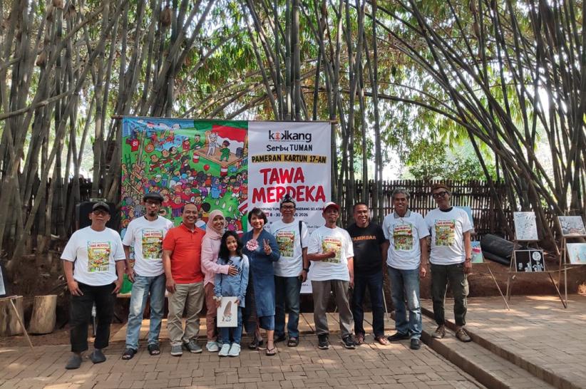 Pameran “Tawa Merdeka” Hadirkan 81 Karya Kartun Sambut HUT ke-81 RI - Bagian 4