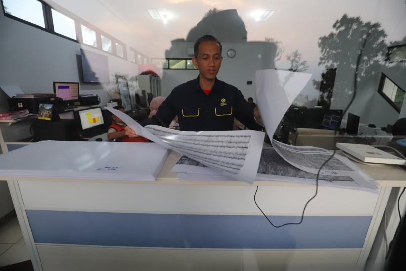 Melihat Kesibukan di Pos Pemantauan Gunung Anak Krakatau - Bagian 3