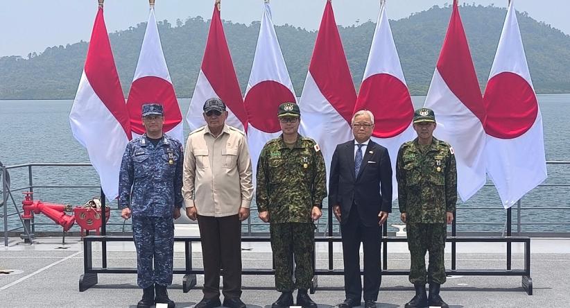 Menhan Sjafrie Berterima Kasih kepada Jepang atas Bantuan Penanganan Karhutla - Bagian 3
