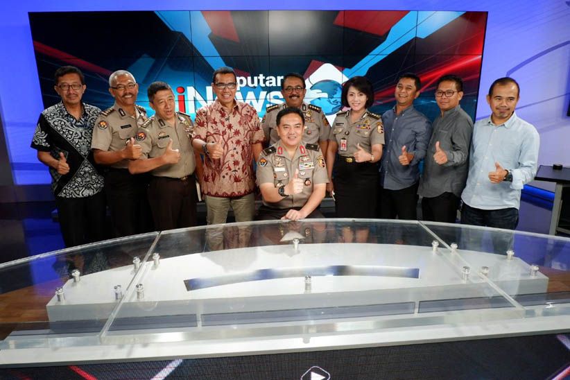 Kunjungi MNC Media, Polri Kampanyekan Pilkada Damai dengan Anugerah Jurnalistik - Bagian 1
